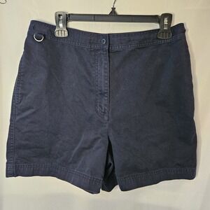 Womens VTG Lauren Ralph Lauren Nvy Shorts Sz 12 Rugged Ourdoor Utility Workwear